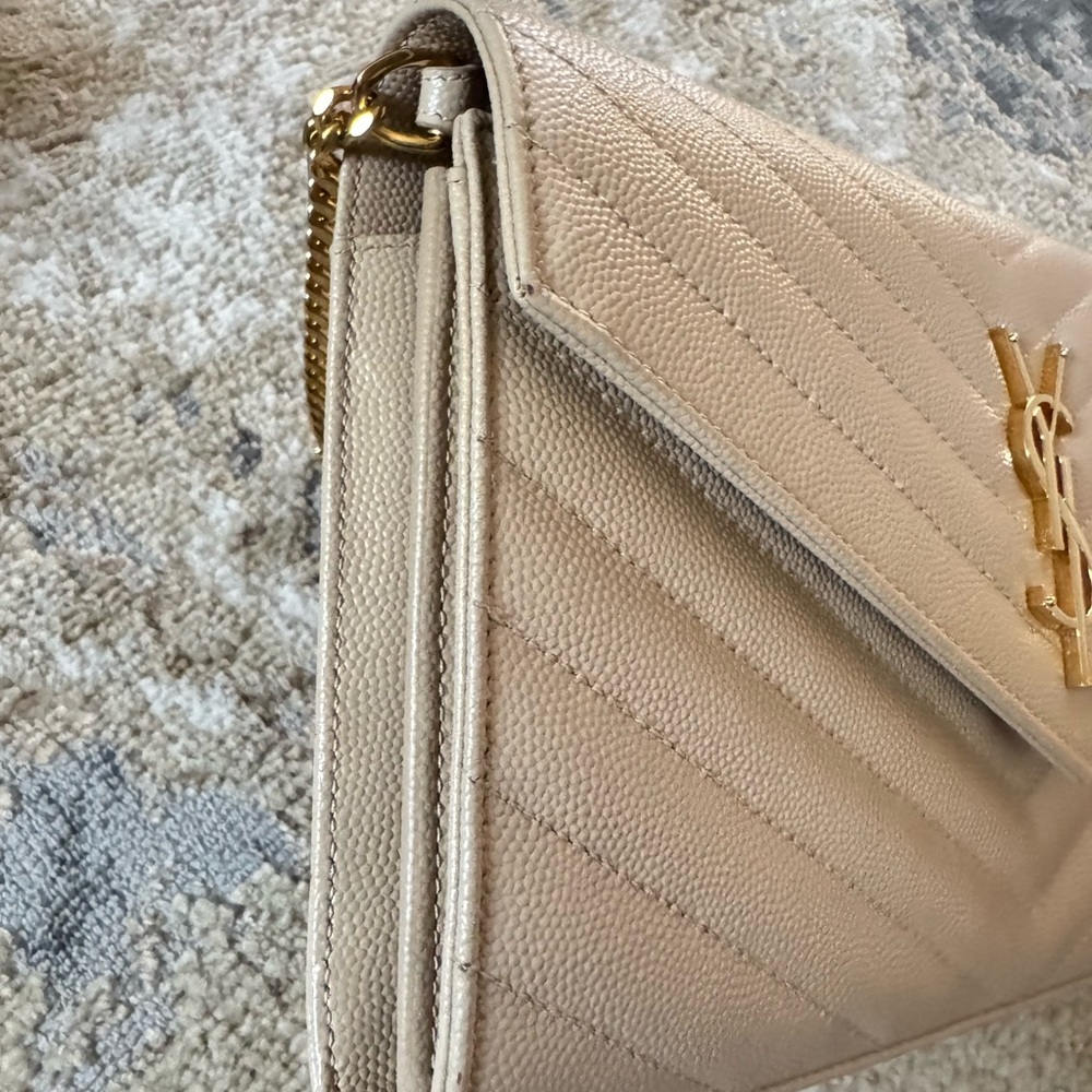 Saint Laurent YSL Large Wallet on Chain - Picture 6 of 11